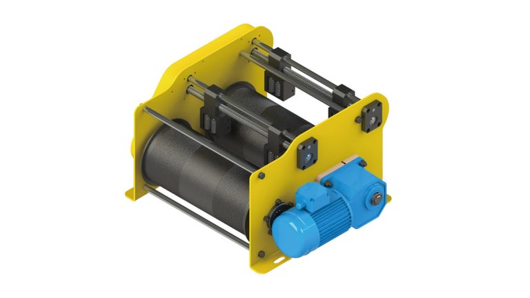 Aluminium Alloy Rope-out Winch (2)